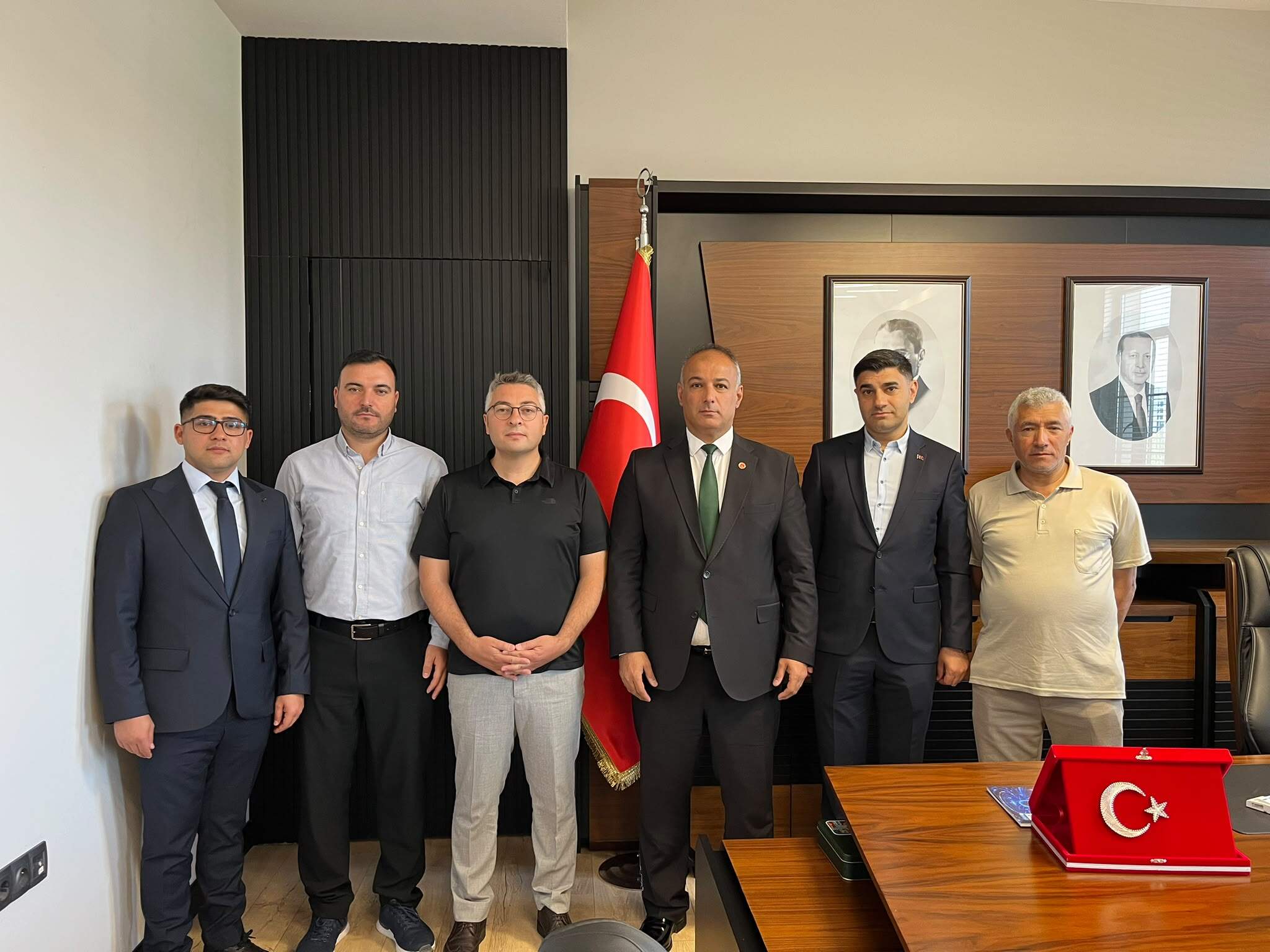 Türk İmar-Sen’den yeni İl Müdürü’ne nezaket ziyareti