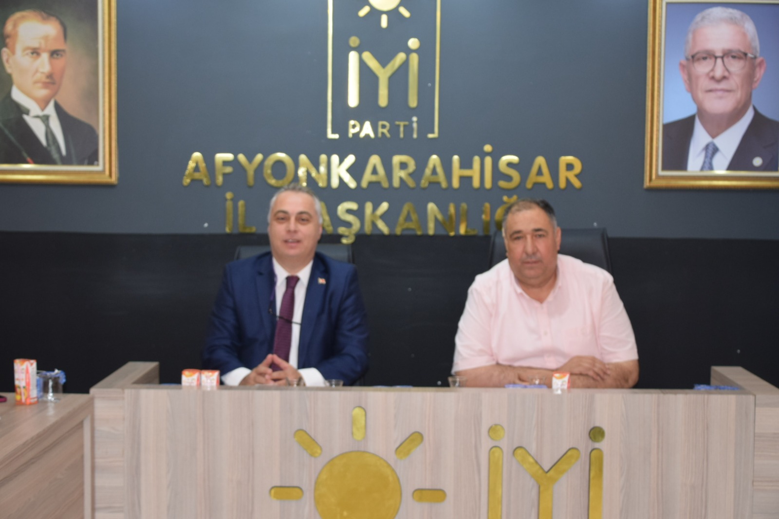 İstanbul'daki Afyonlular Federasyonu'ndan İYİ Parti’ye ziyaret