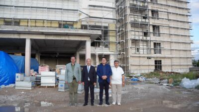 Gerçekleştirilen incelemelerde yüklenici firma yetkililerinden çalışmaların son durumu hakkında bilgi