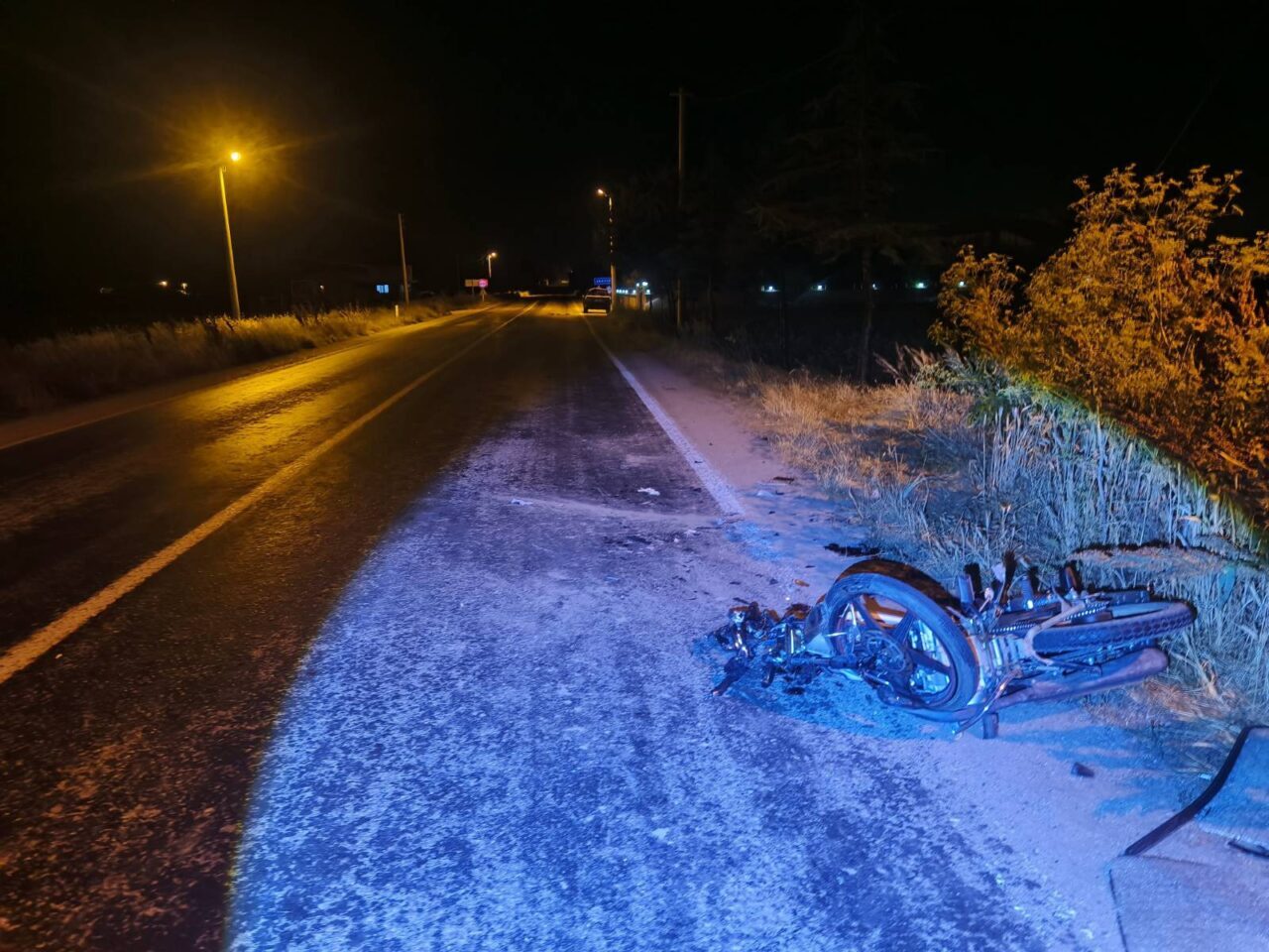 Afyonkarahisar’da otomobille motosikletin çarpıştığı kazada 1 kişi öldü, 1 kişi yaralandı