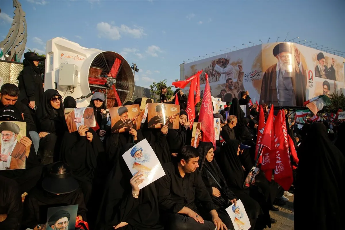 İran'da Hamaney'e milyonların vedası