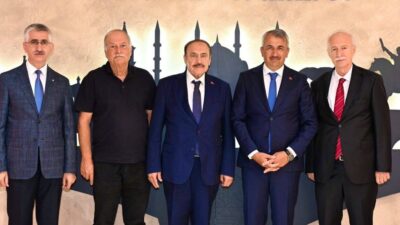 Programına Edirne Valisi Yunus Sezer’i makamında ziyaret ederek başlayan Eroğlu,