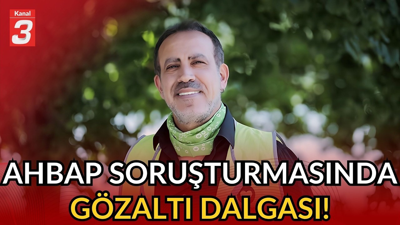 AHBAP Soruşturmasında Gözaltı Dalgası! | Dernek Ofisinde Arama Yapıldı!