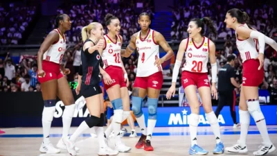 Türkiye Voleybol Federasyonu (TVF) tarafından duyurulan final kadrosu ve çeyrek