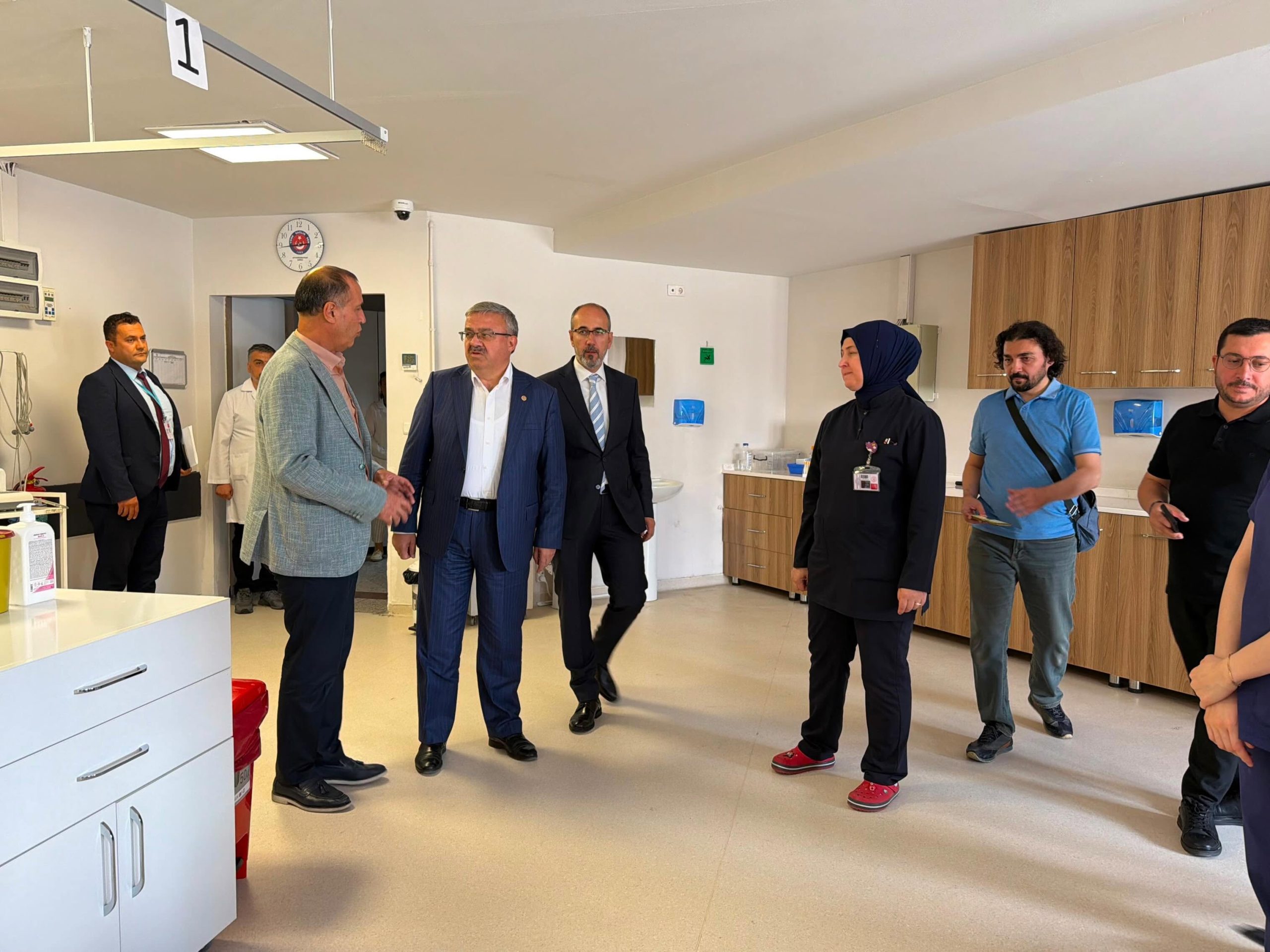 Yeni sağlık birimlerini yerinde inceleme