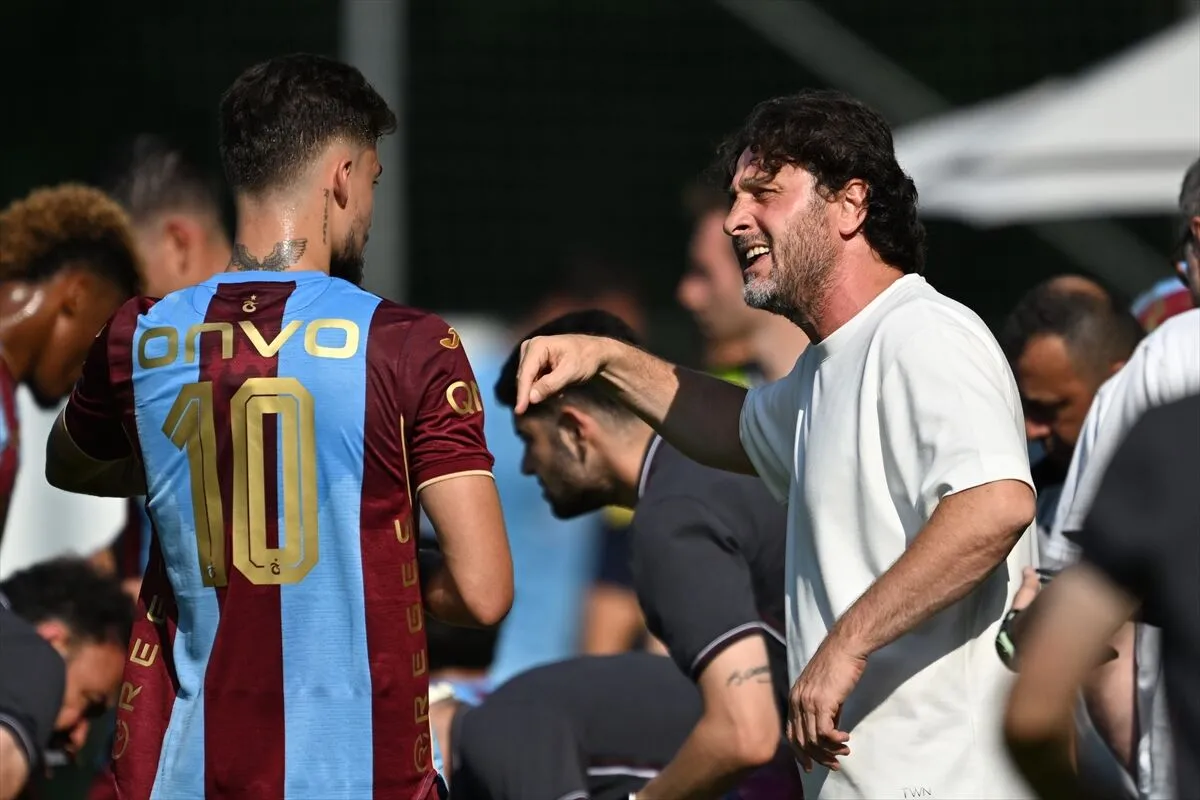 Trabzonspor hazırlık maçında Udinese'yi mağlup etti