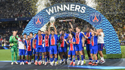 51’inci UEFA Süper Kupa finalinde UEFA Şampiyonlar Ligi şampiyonu Paris