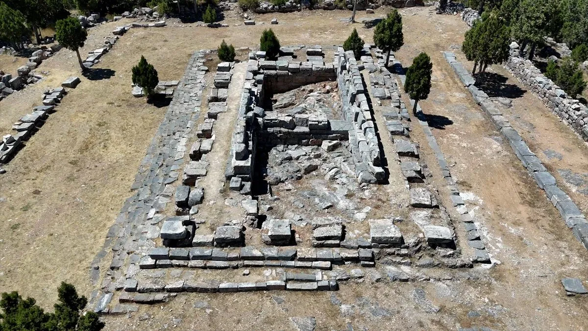 Antik dönemin Vatikan'ı: Men Kutsal Alanı