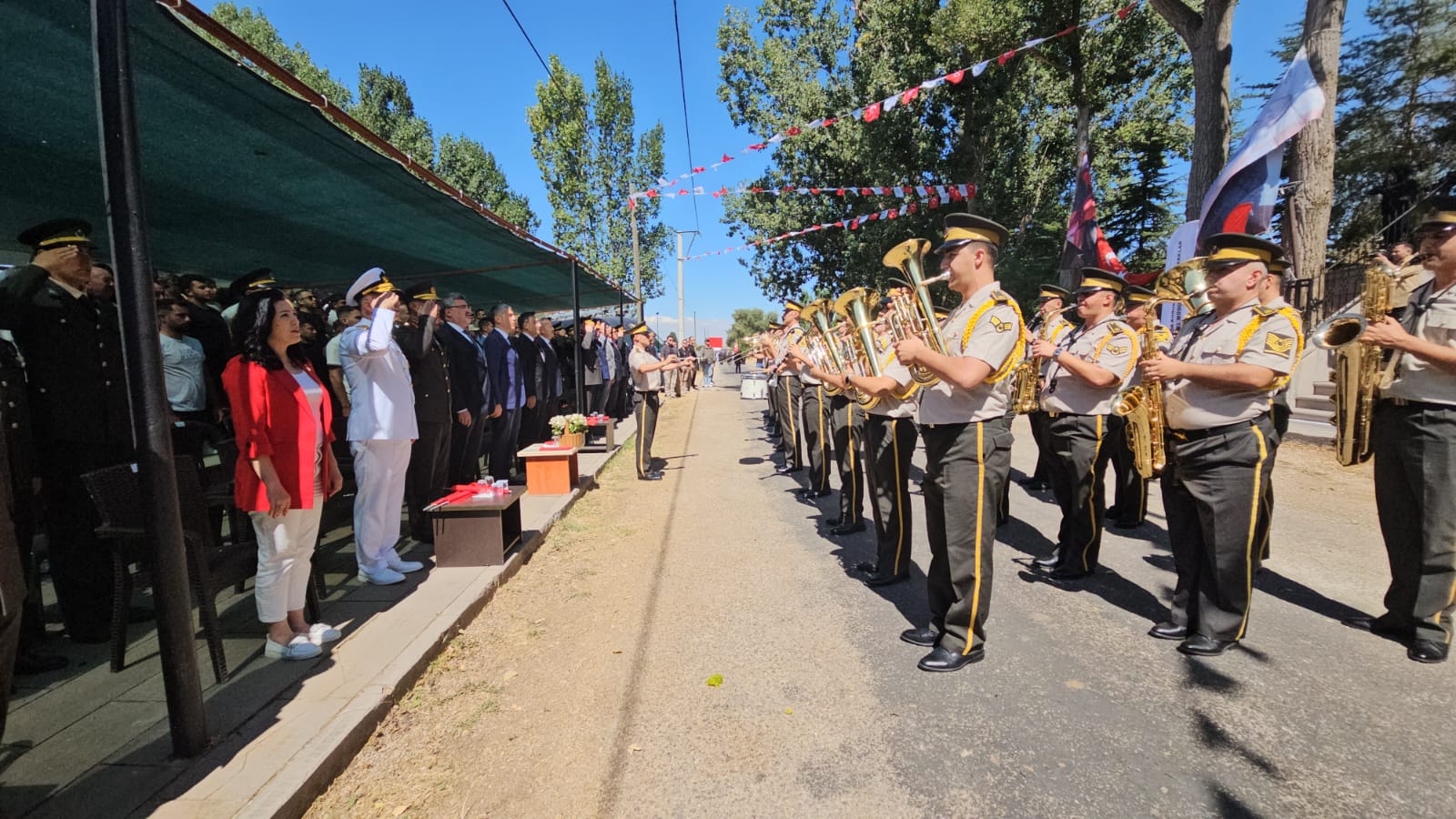 Anıtkaya Şehitliği’nde Büyük Taarruz şehitleri anıldı