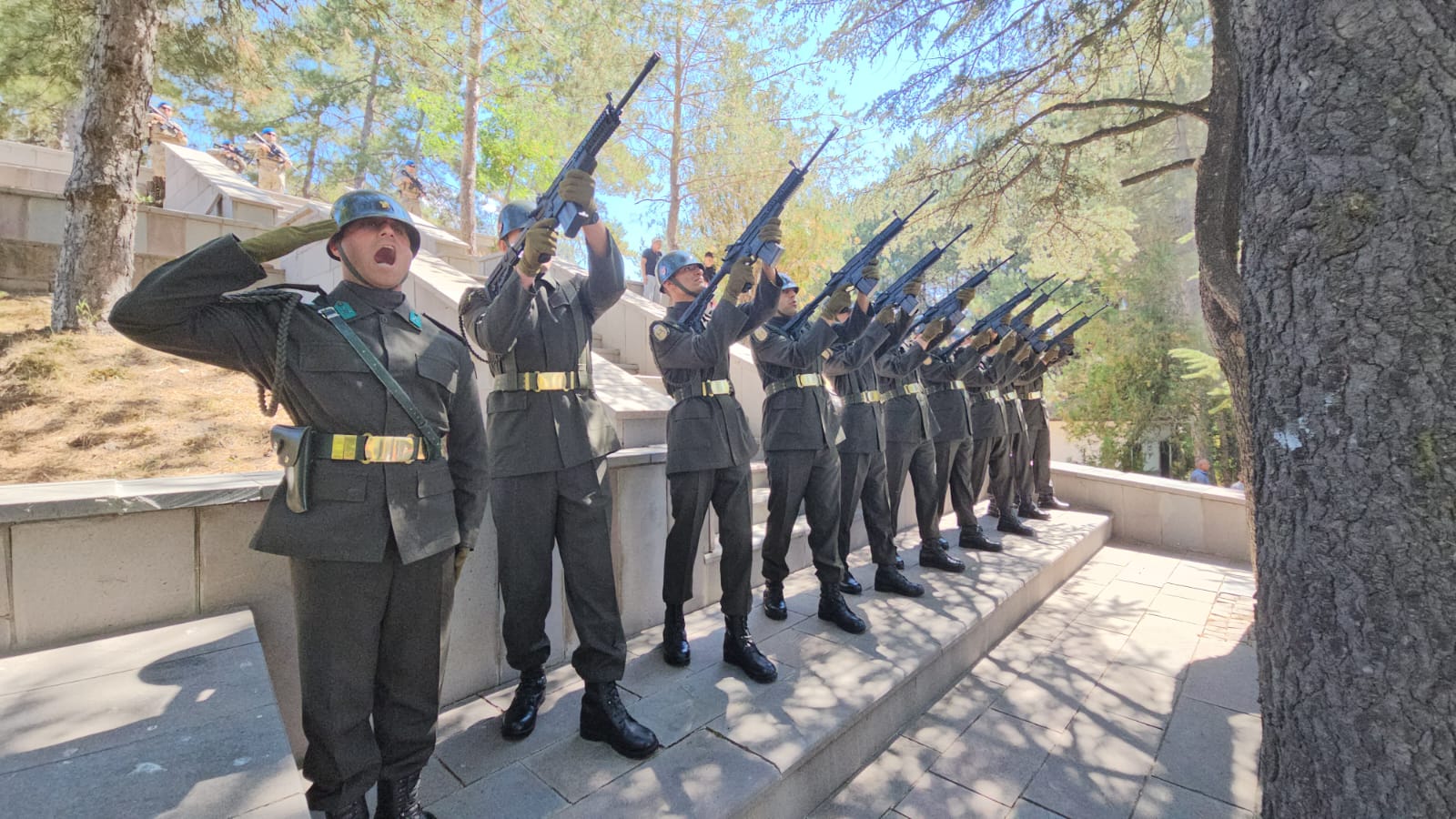 Anıtkaya Şehitliği’nde Büyük Taarruz şehitleri anıldı