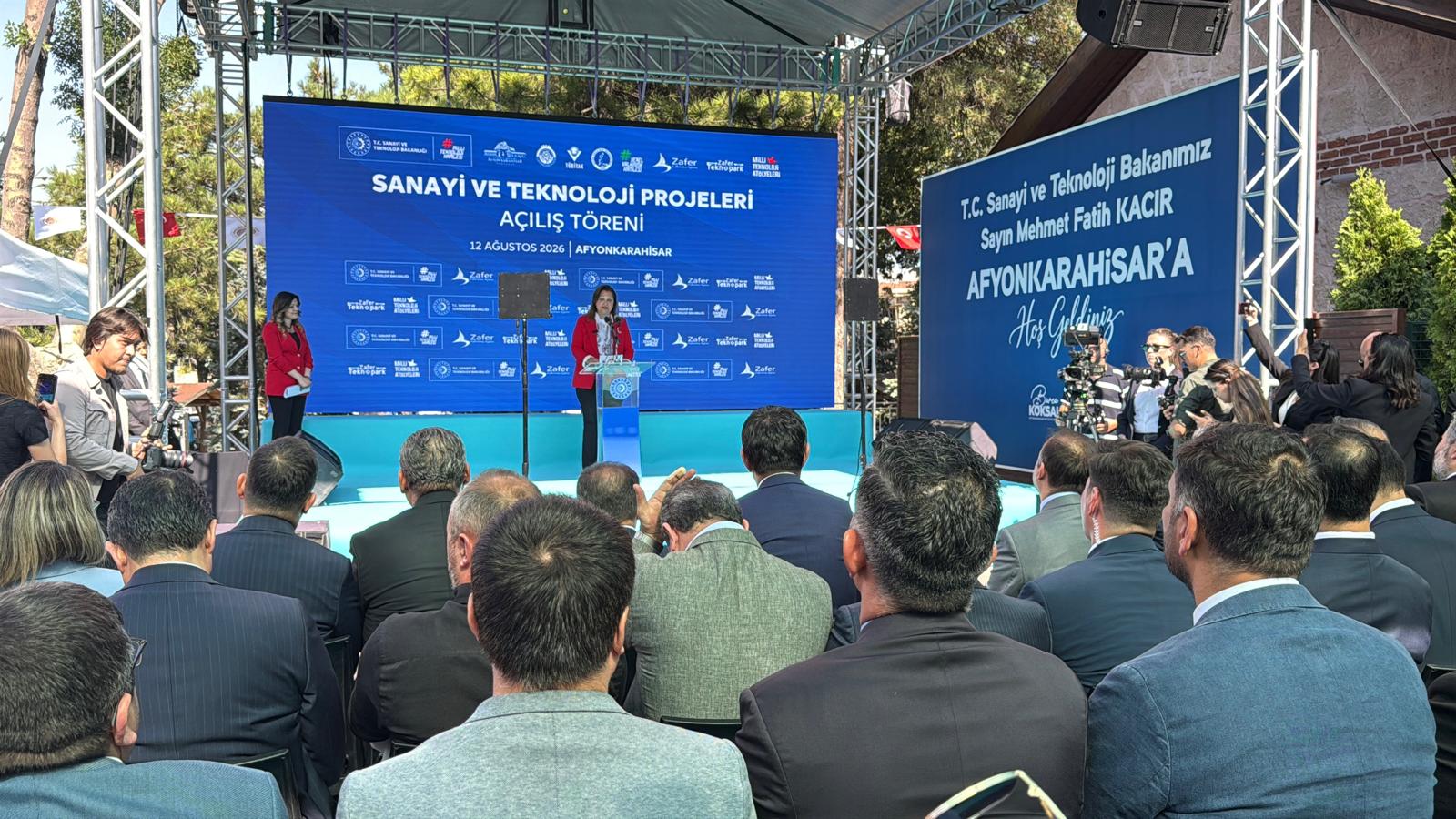Bakan Kacır Afyonkarahisar’da toplu açılış törenine katıldı