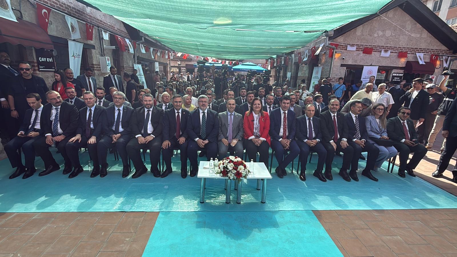 Bakan Kacır Afyonkarahisar’da toplu açılış törenine katıldı