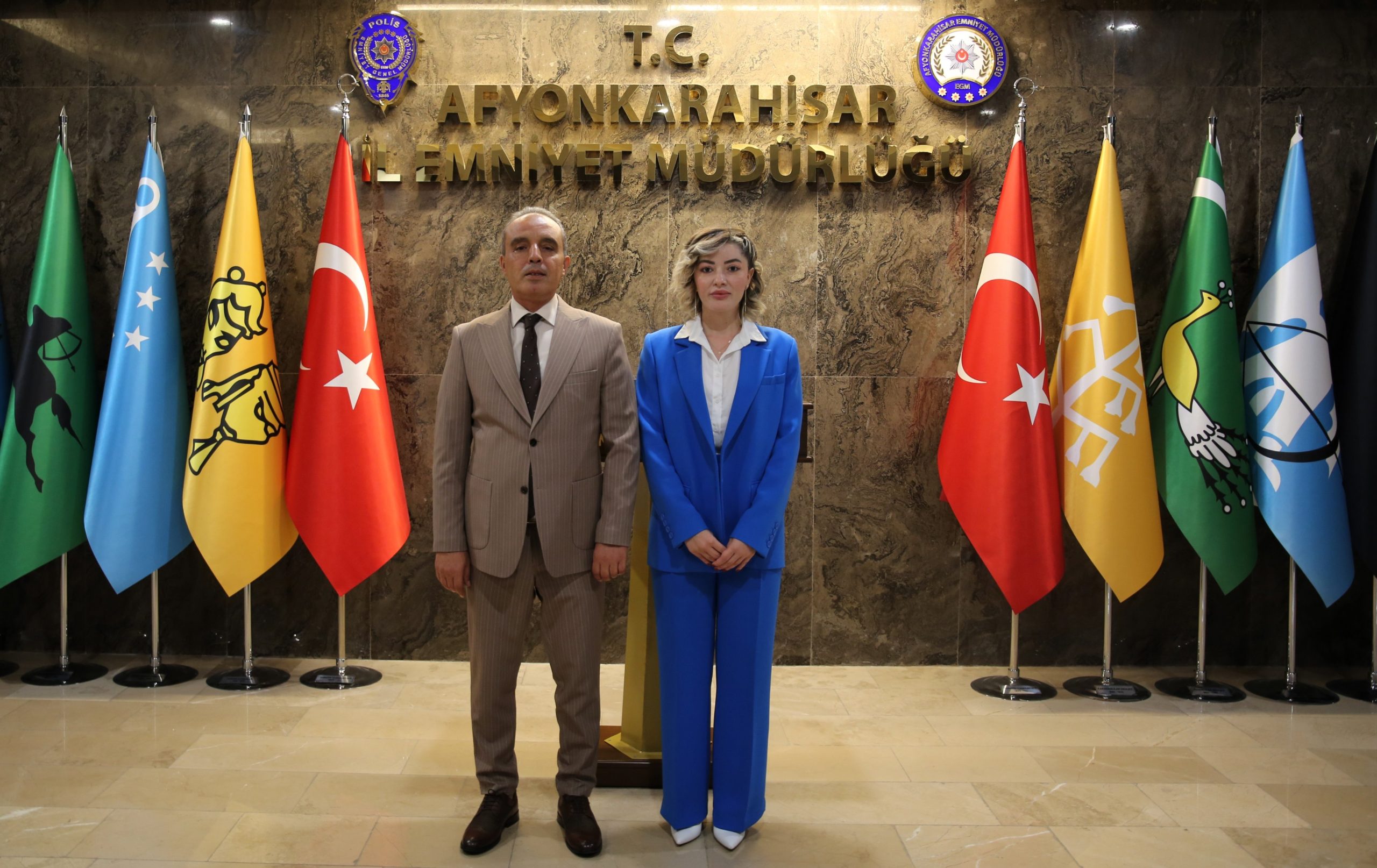 Başsavcı Vekili Gündüz, Emniyet Müdürü Erol’u ziyaret etti