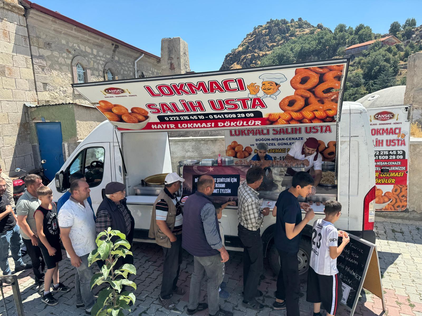 Büyük Taarruz şehitleri için lokma ikramı yapıldı