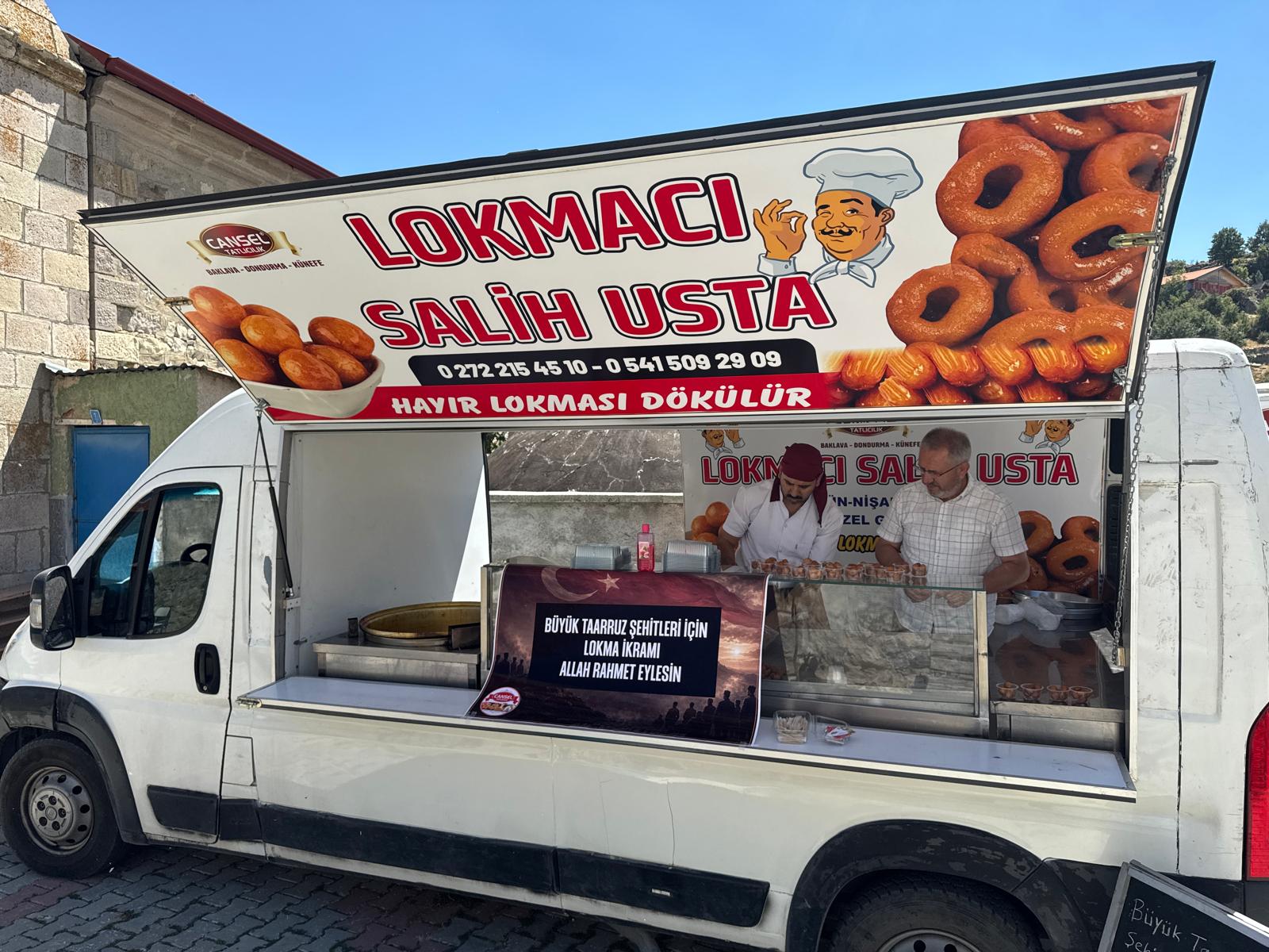 Büyük Taarruz şehitleri için lokma ikramı yapıldı