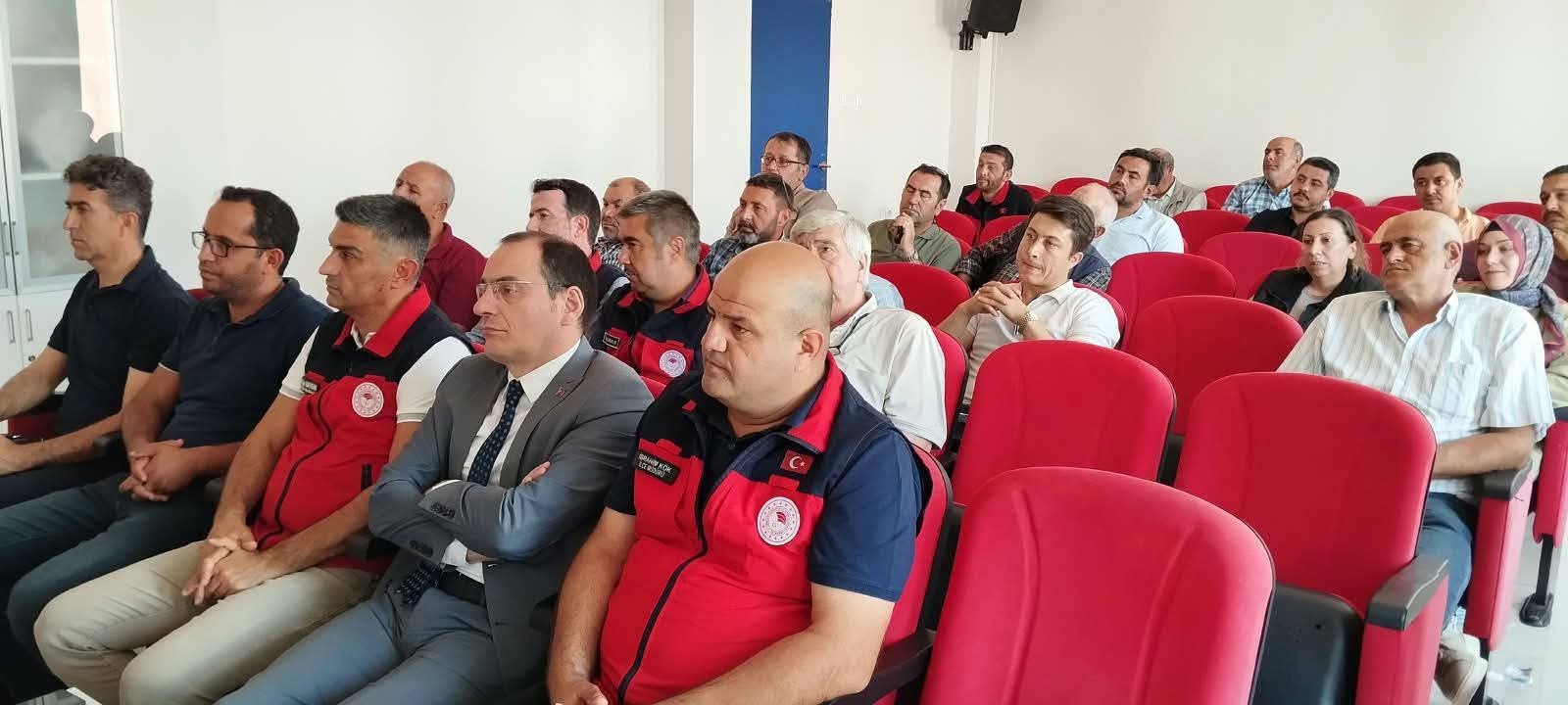 Çay’da su tasarrufu için farkındalık toplantısı