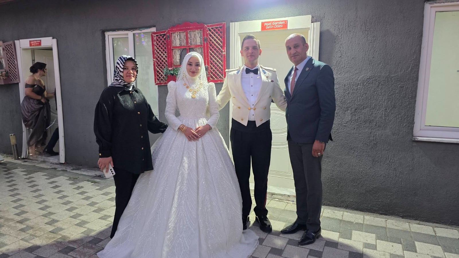 İki kuşak Gazi ailenin mutlu günü
