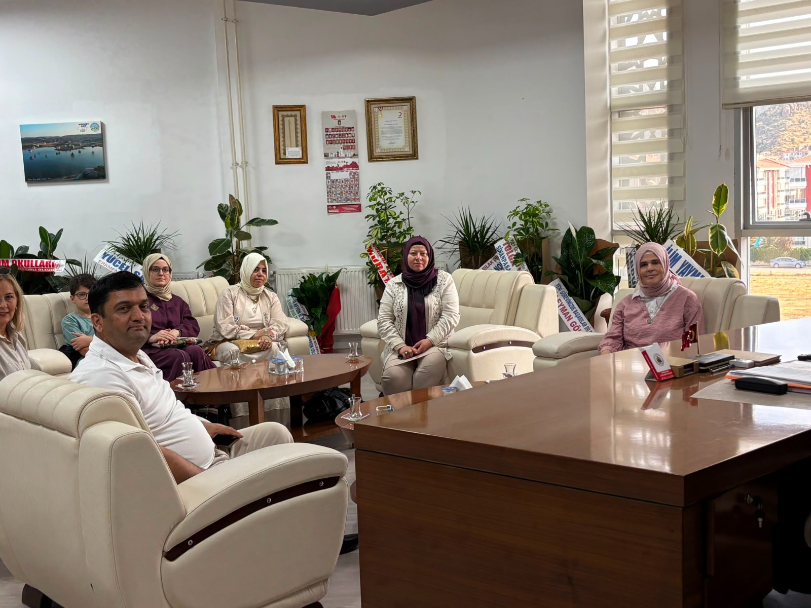 İl Milli Eğitim Müdürlüğü’ne anlamlı ziyaret