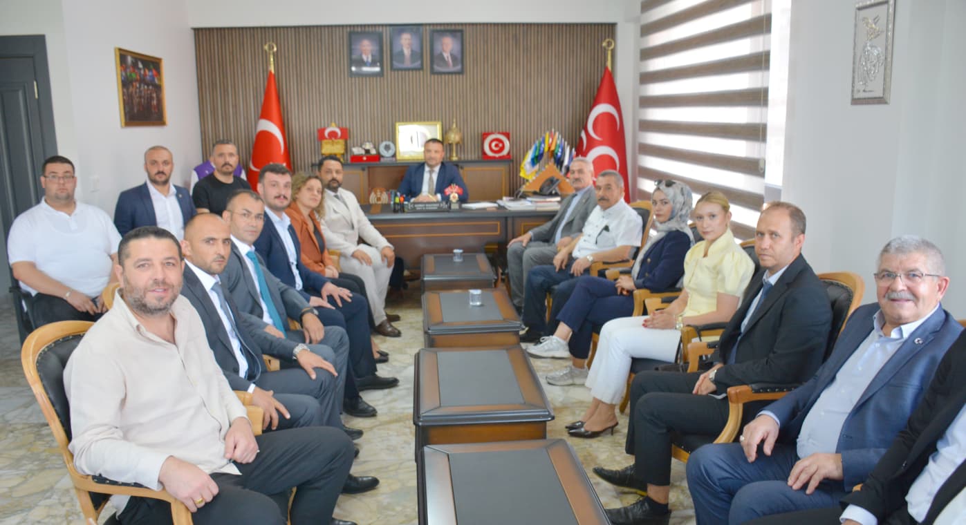 “İlk ziyaretimizi il başkanımıza yaptık”