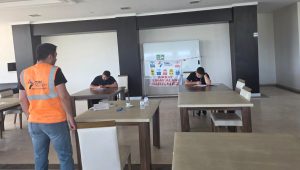 Mesleki yeterlilik adayları ATSO'da ter döktü