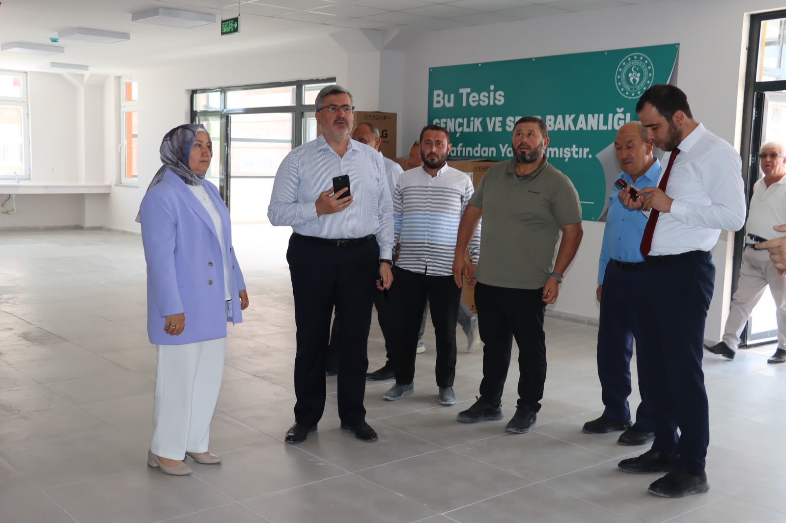Milletvekili Özkaya, İscehisar’da yatırımları inceledi