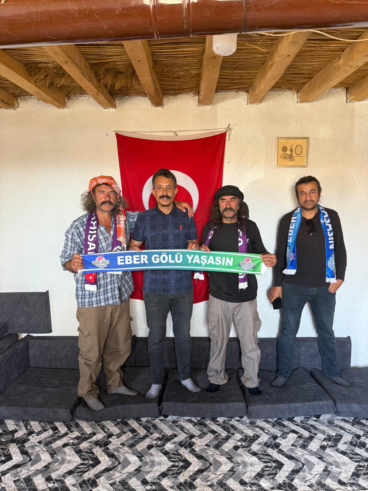 Pala Dayı’dan “Eber Gölü Yaşasın” çağrısı