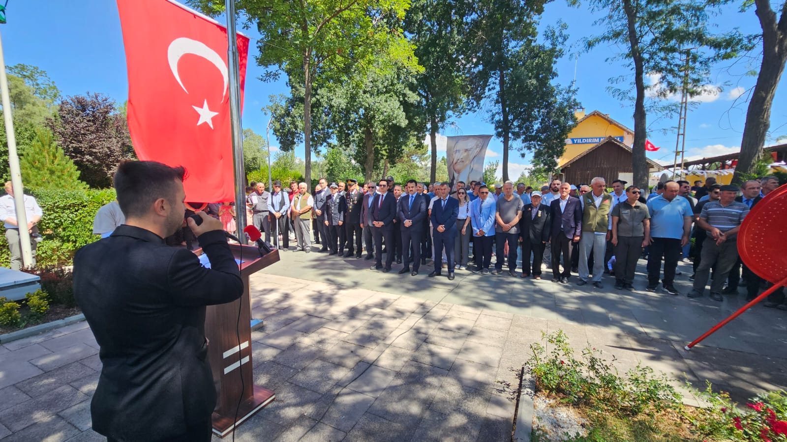 Şehit Yıldırım Kemal Bey, törenle anıldı