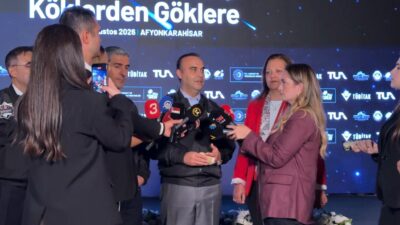 Emre Gölü’nde gerçekleştirilen etkinlikte konuşan Kacır, Türkiye’nin Ay Projesi’nde önemli