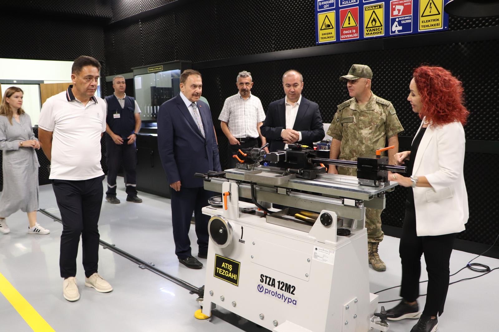 Veysel Eroğlu’ndan 8’inci Ana Bakım Fabrikası’na övgü