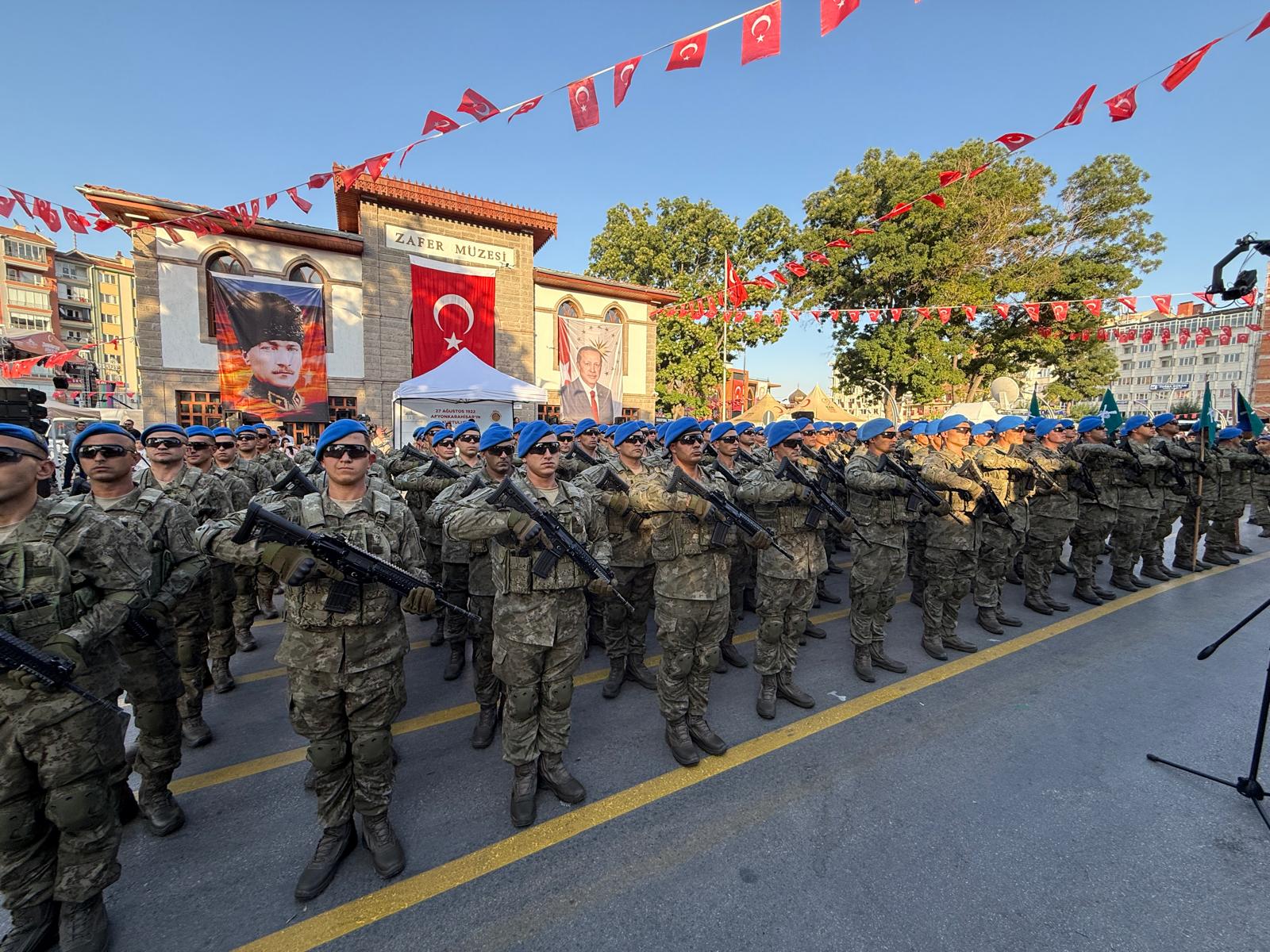 Afyonkarahisar’da kurtuluş coşkusu