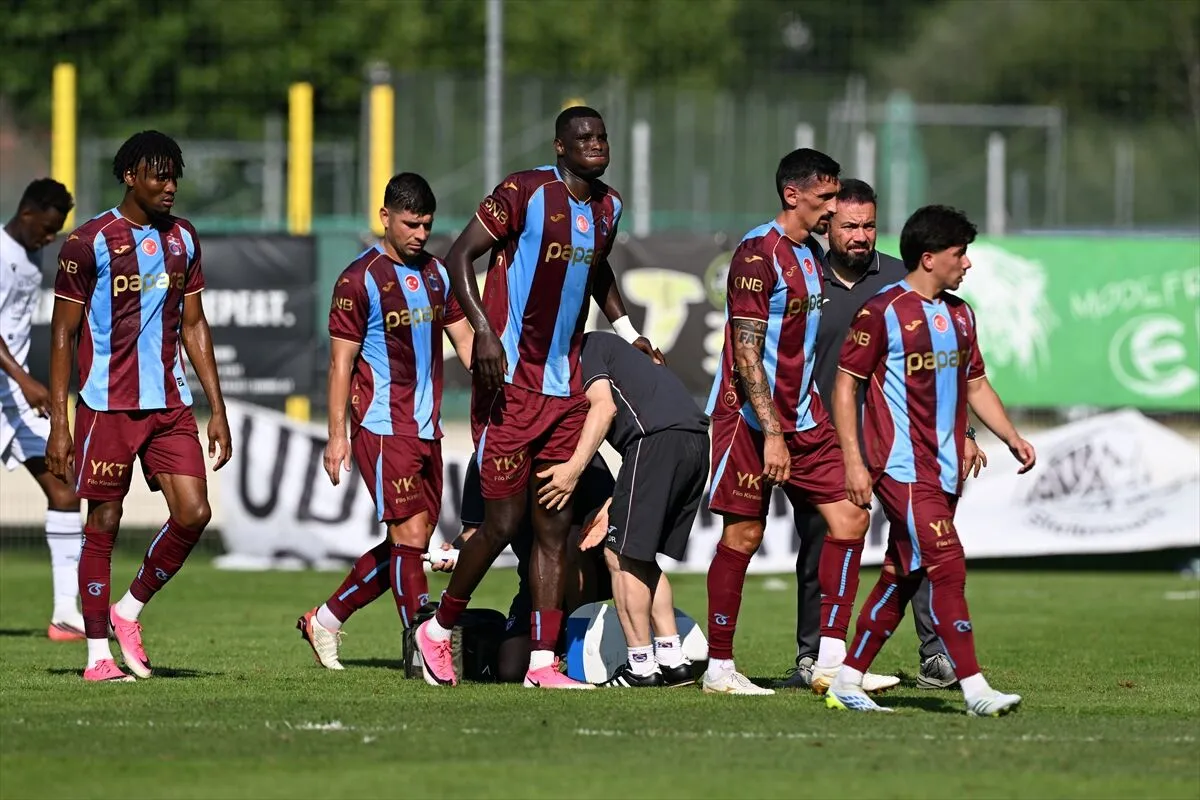 Trabzonspor hazırlık maçında Udinese'yi mağlup etti