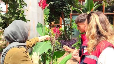 Afyonkarahisar’da staj yapan öğrenciler, Tıbbi ve Aromatik Bitkiler Merkez Müdürlüğünü