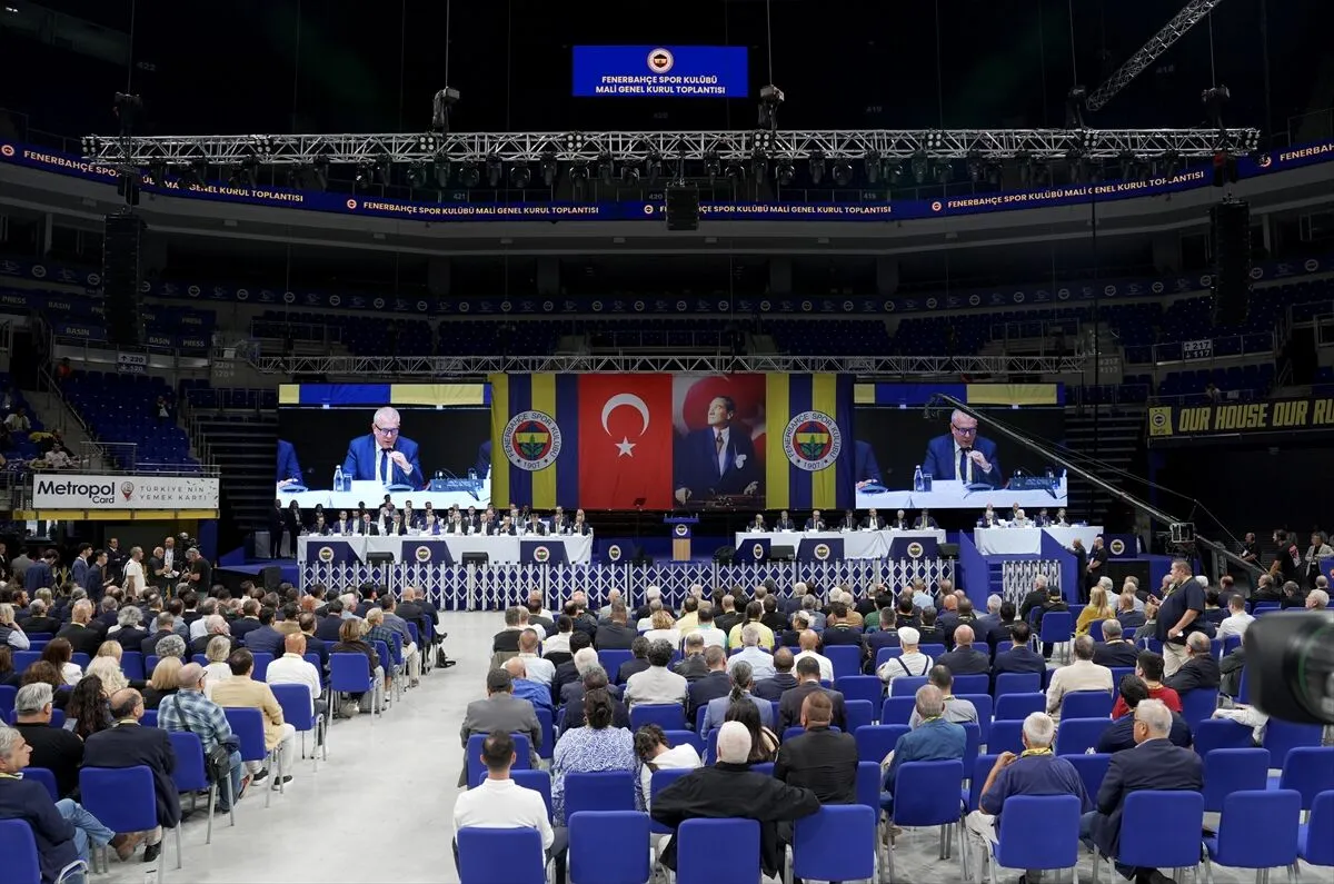 Fenerbahçe Kulübünün olağan mali ve idari genel kurulu başladı