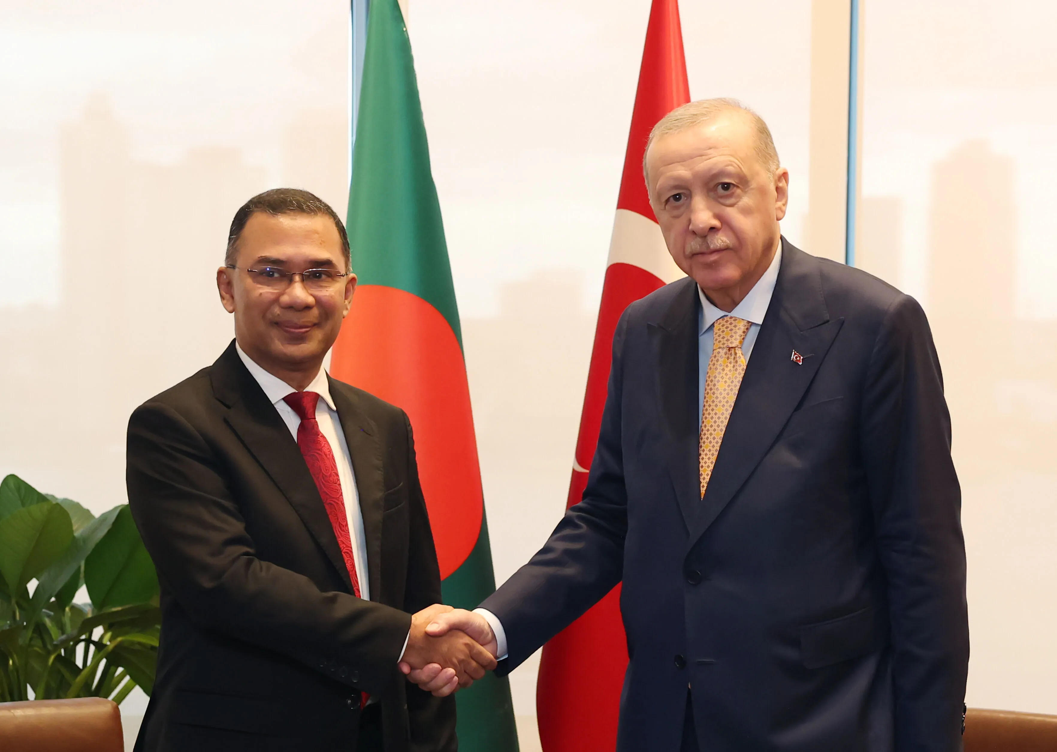 Cumhurbaşkanı Erdoğan New York'ta temaslarda bulundu