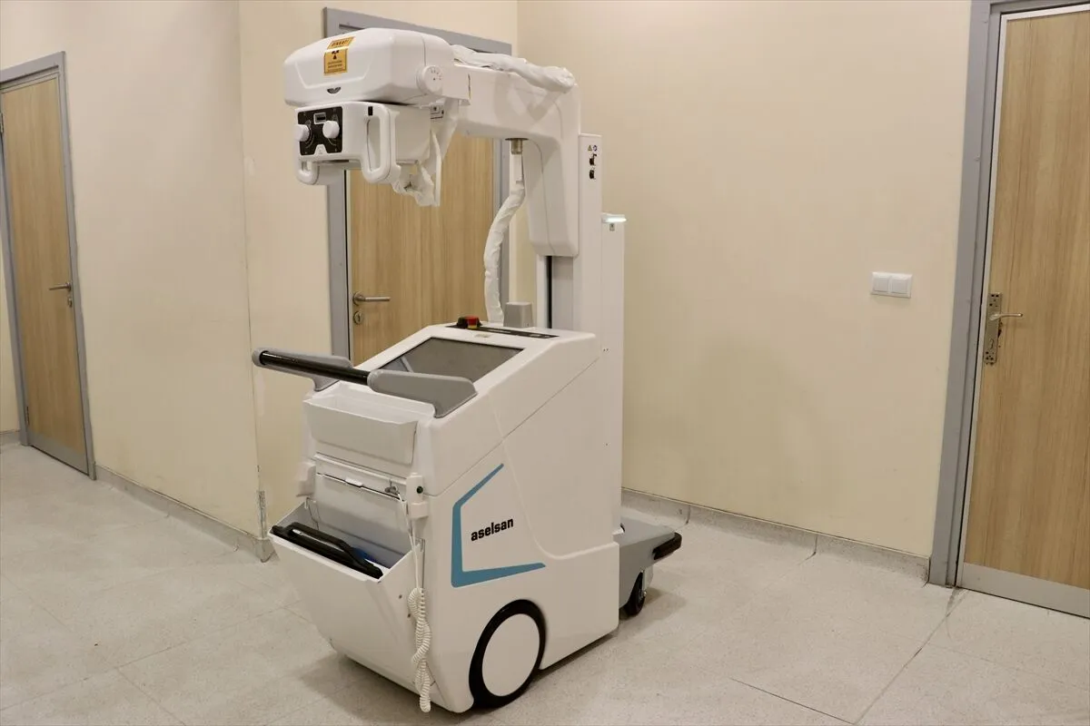 ASELSAN'ın geliştirdiği yerli mobil röntgen cihazı sağlık süreçlerini hızlandırıyor