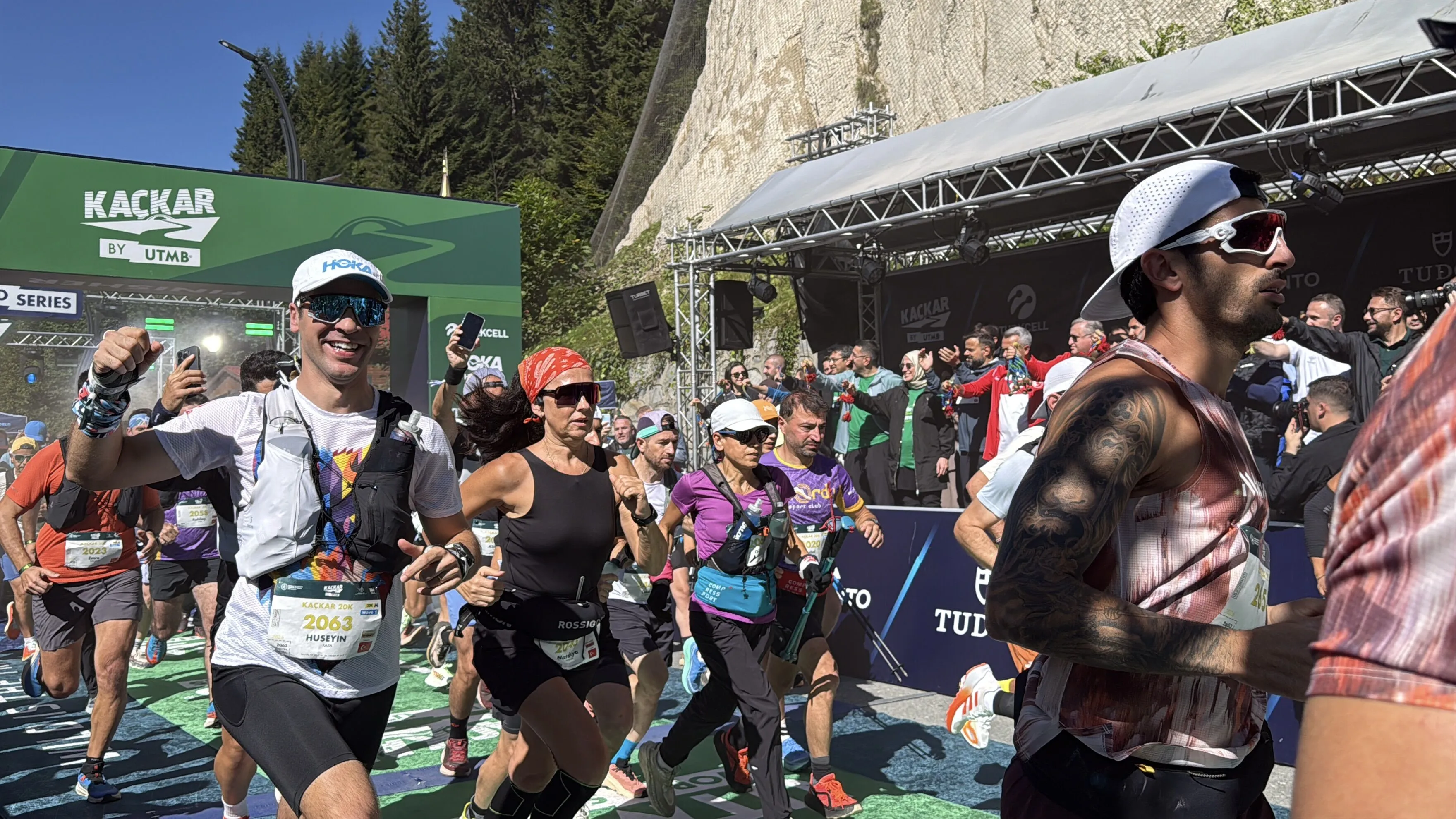 Gençlik ve Spor Bakanı Bak, Kaçkar by UTMB'nin startını verdi