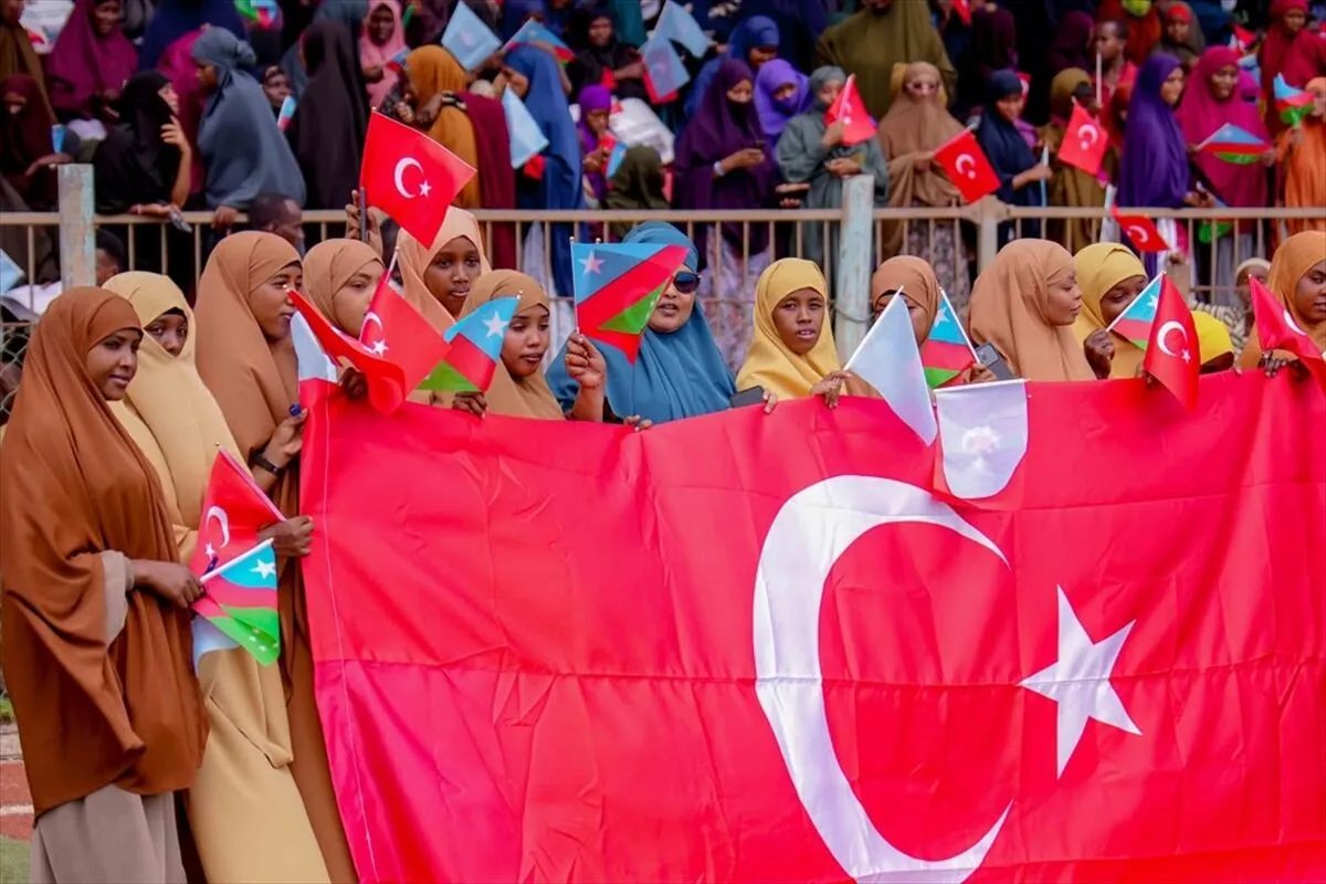 Somali'de Türkiye'ye destek gösterileri düzenlendi
