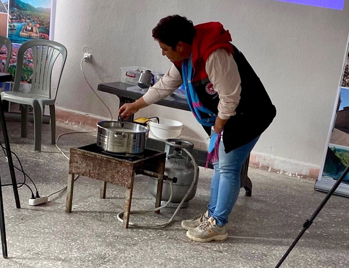 Kadın üreticilere süt ürünleri eğitimi verildi
