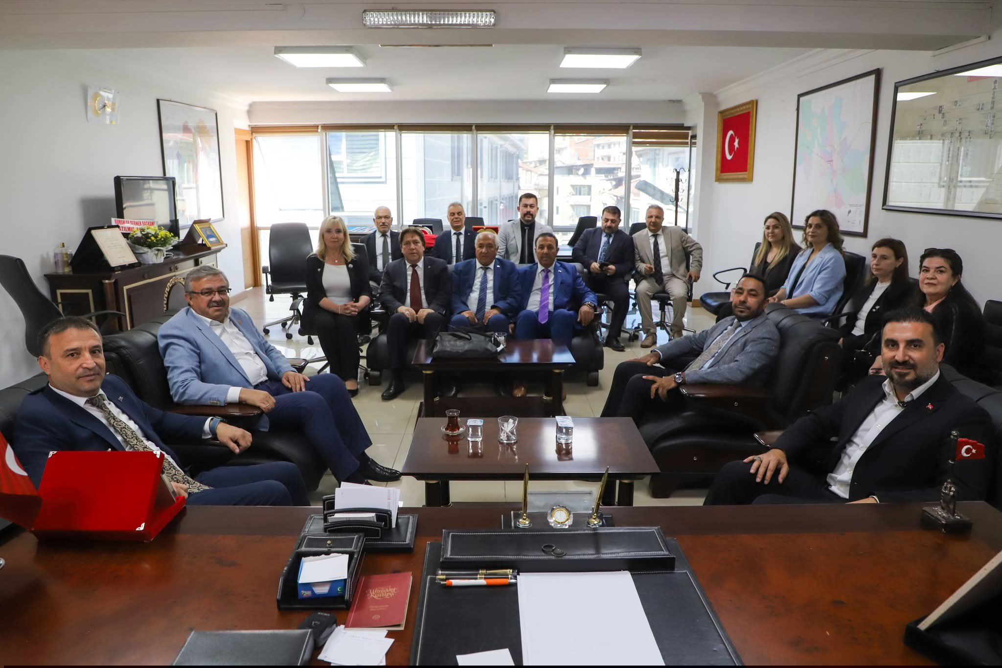 Cumhur İttifakı’nda Afyonkarahisar buluşması: MHP’den Özgür Kavak’a ziyaret