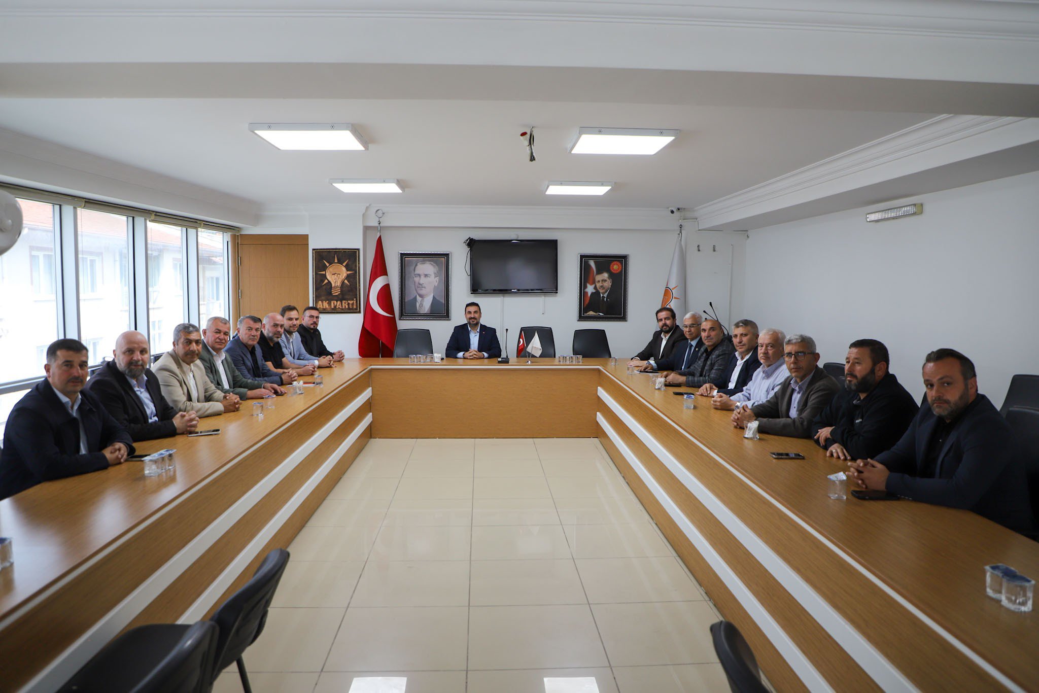 Kavak başkanlığında teşkilat zirvesi