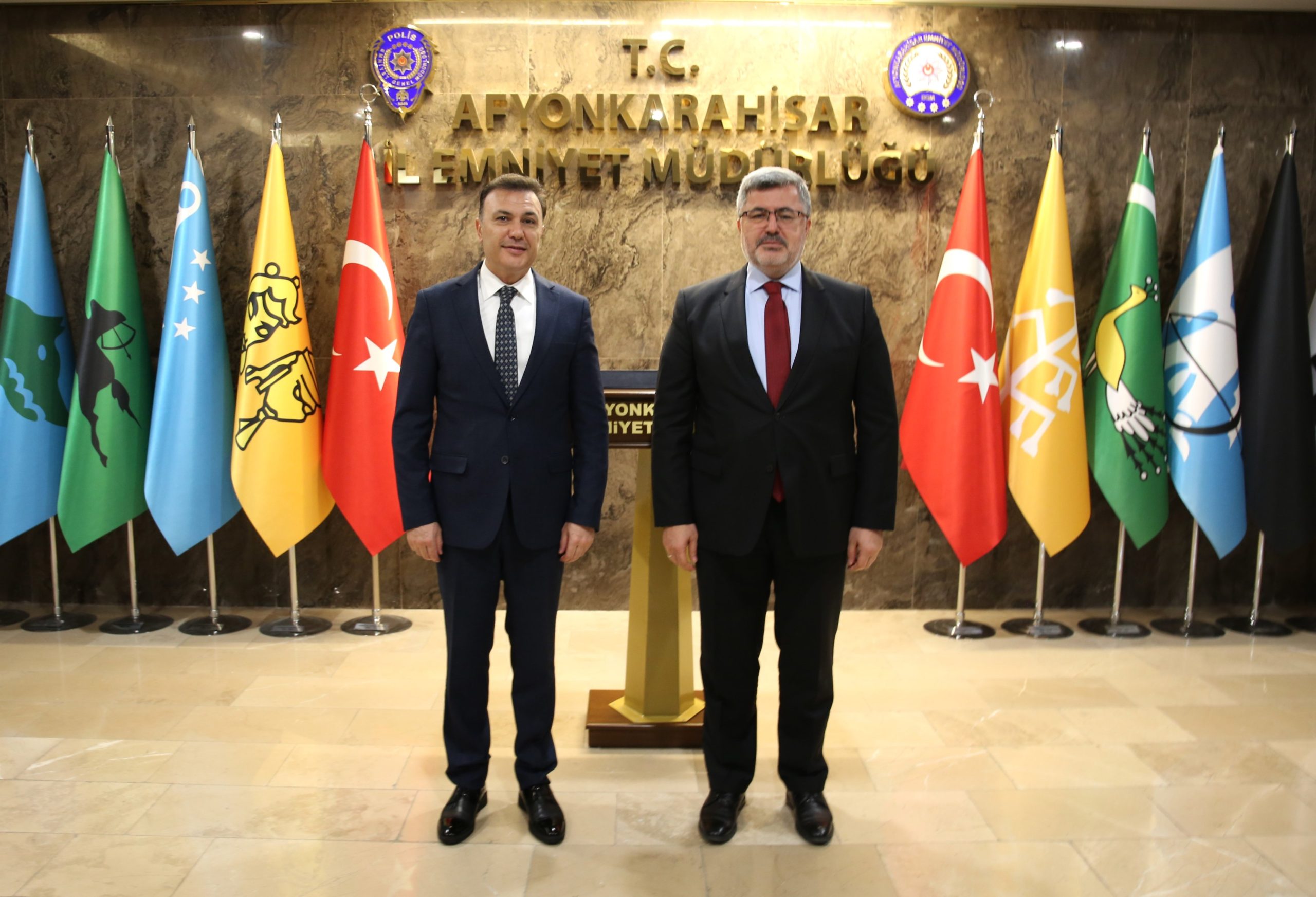 Özkaya’dan İl Emniyet Müdürü Gökhan Demirtola’ya hayırlı olsun ziyareti