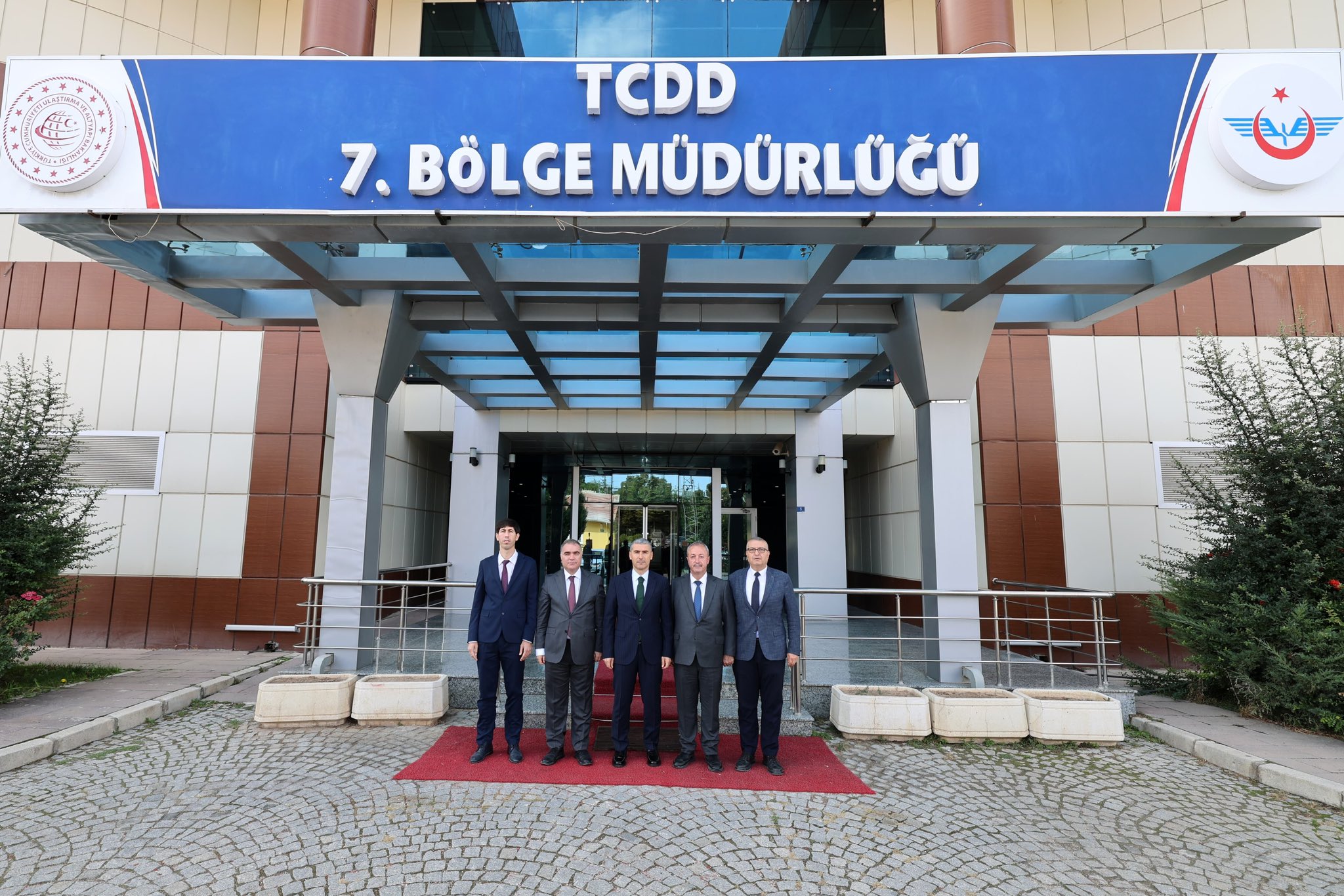 Vali Aktaş’tan TCDD Bölge Müdürlüğüne ziyaret