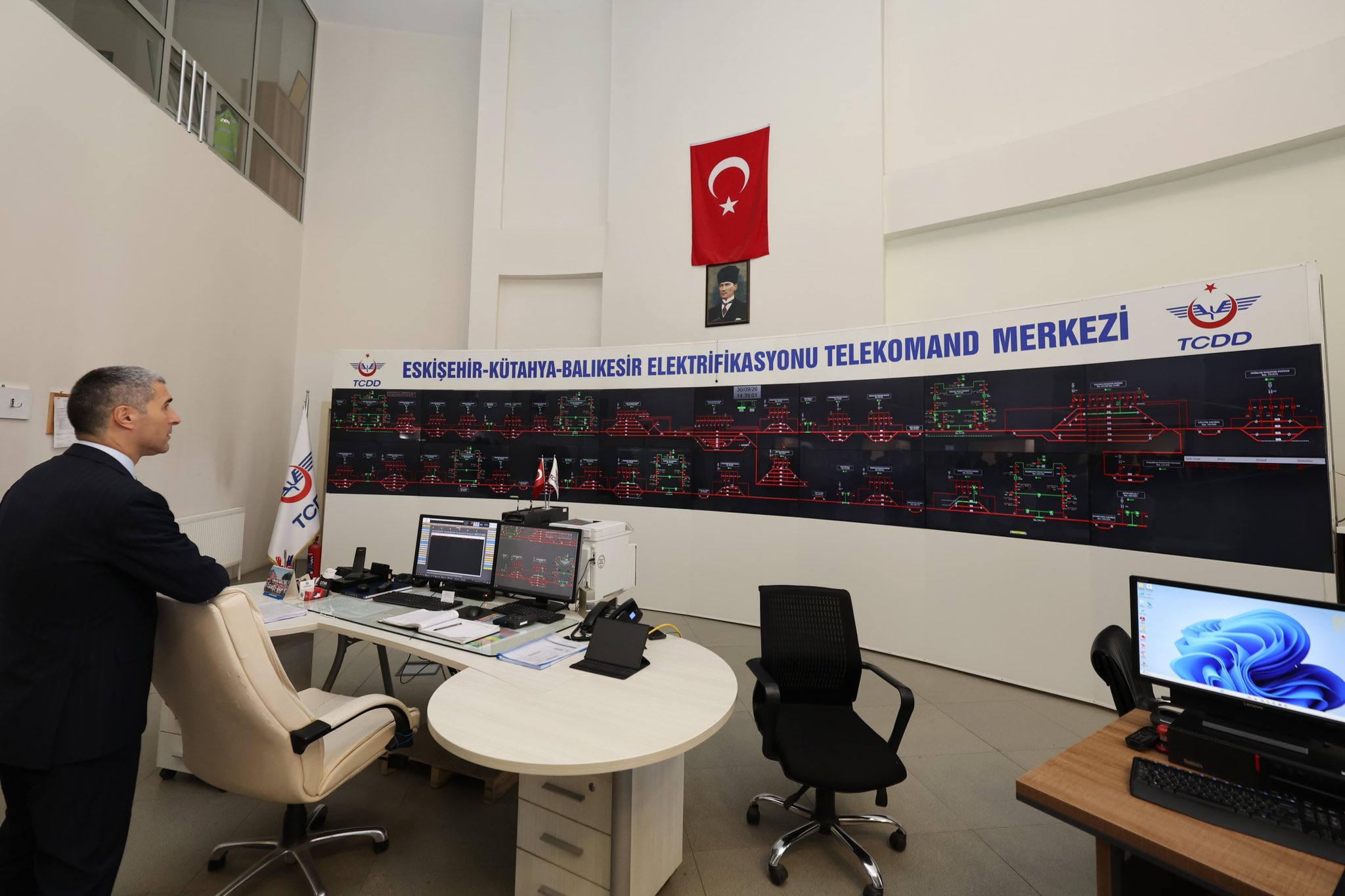 Vali Aktaş’tan TCDD Bölge Müdürlüğüne ziyaret