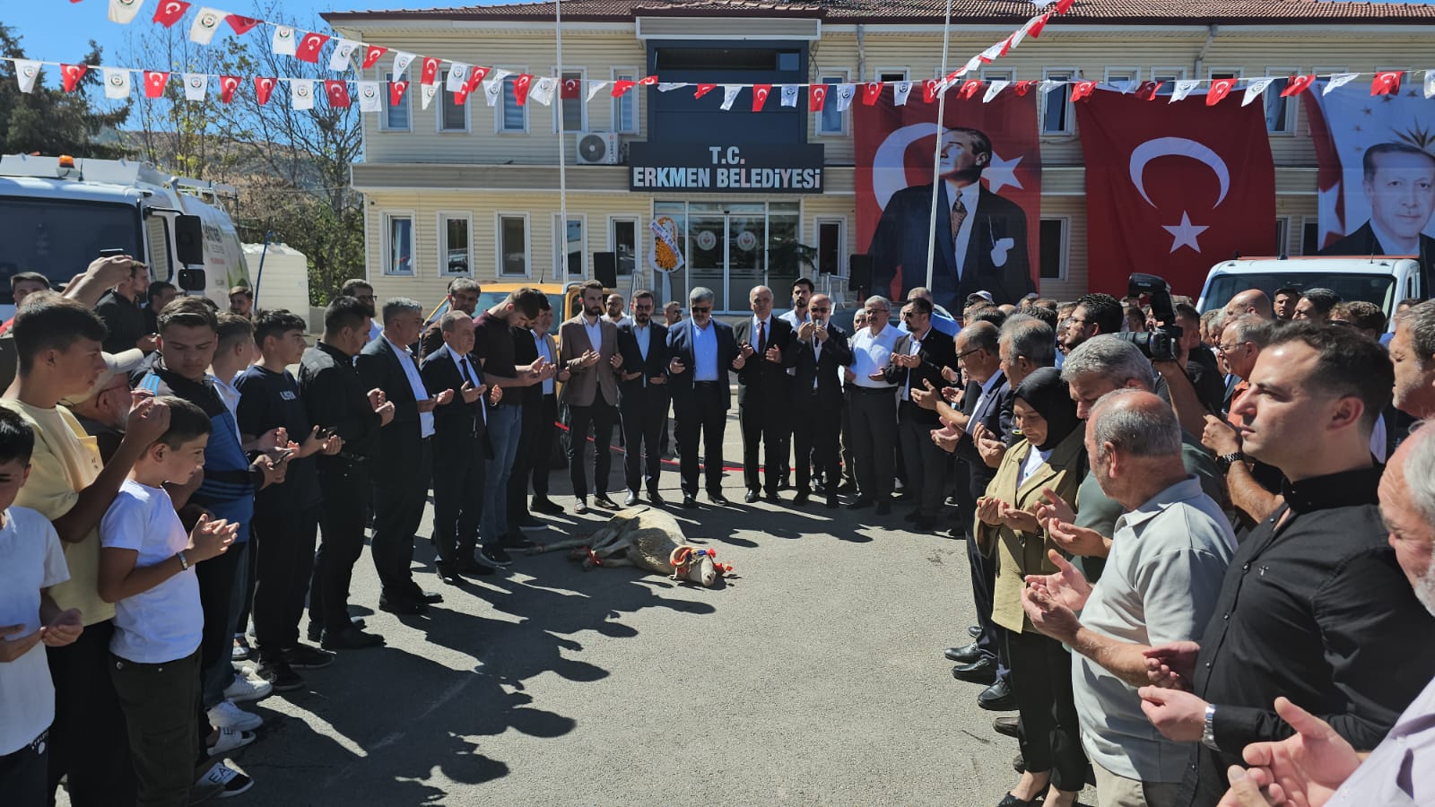 Erkmen Belediyesi'nin araç filosu güçlendirildi