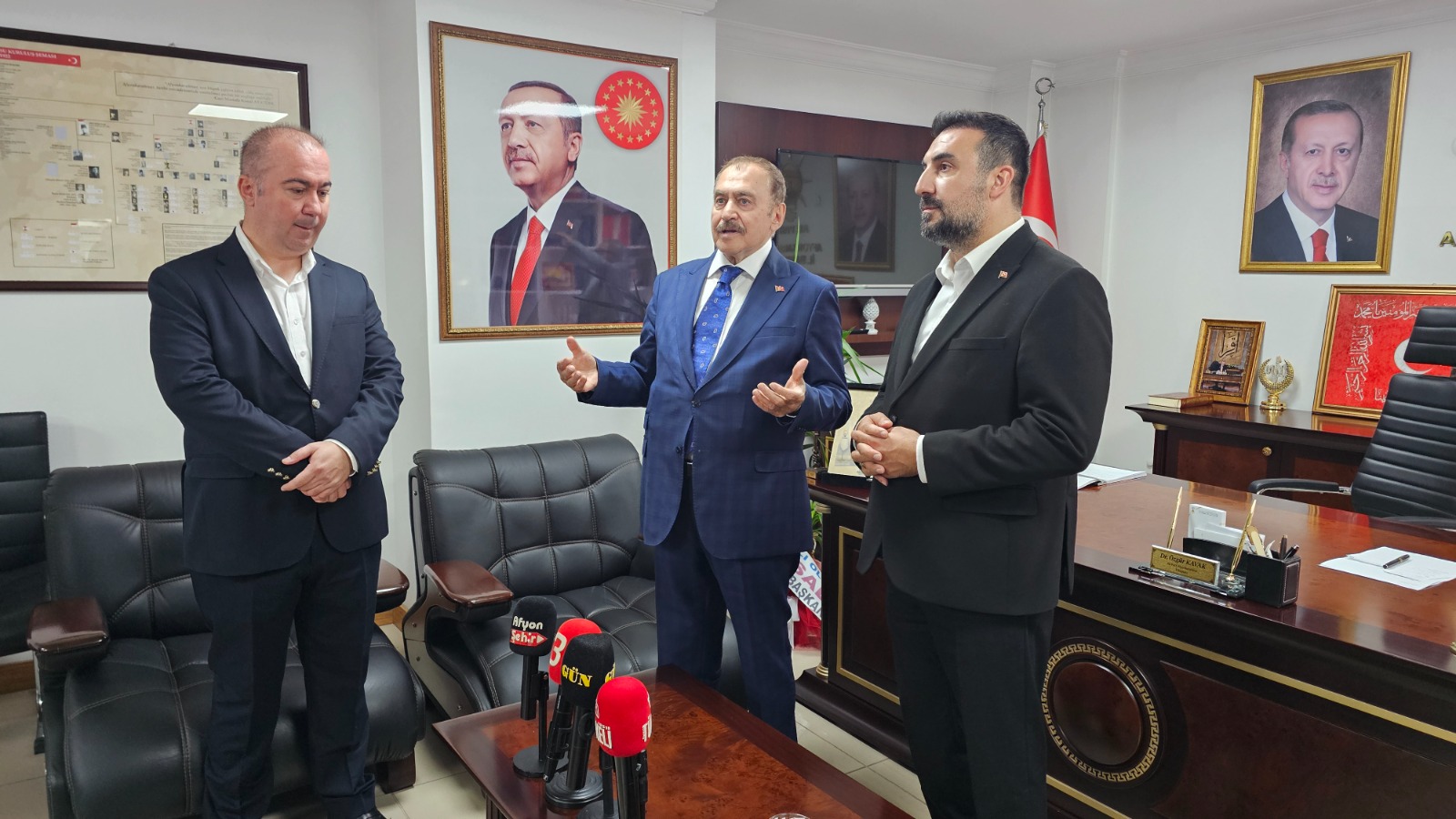 Eroğlu’dan Kavak’a hayırlı olsun ziyareti