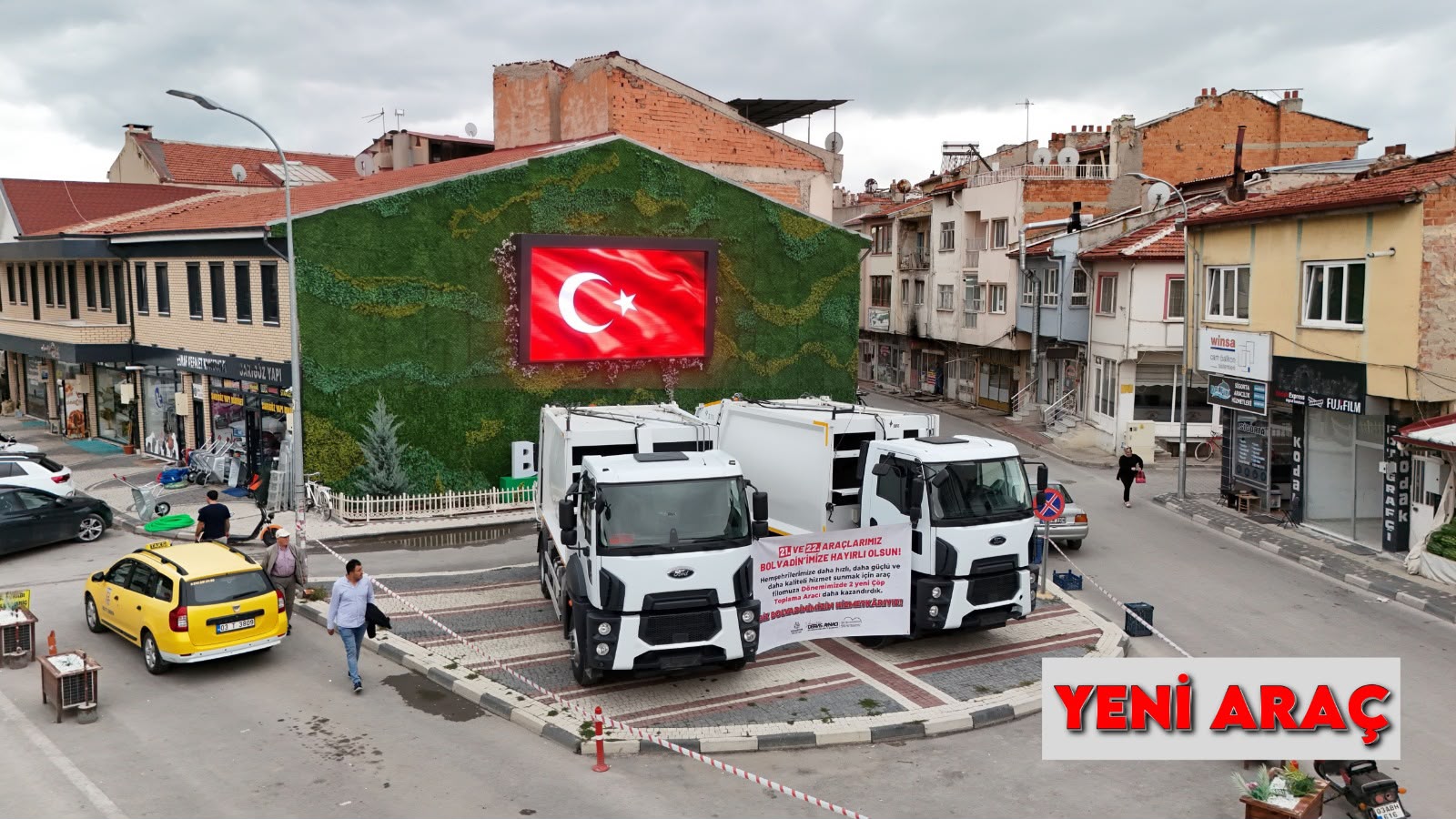 Bolvadin Belediyesi araç filosuna 2 yeni araç kattı