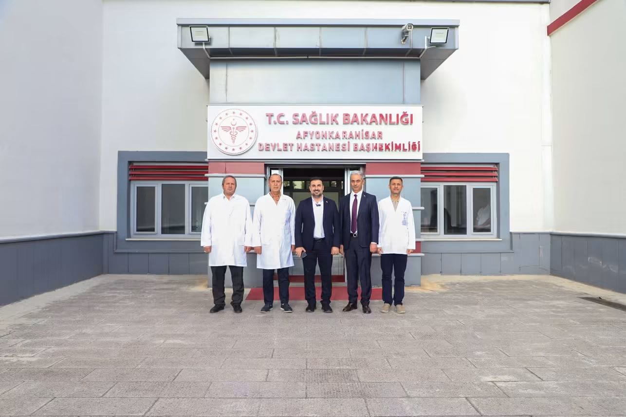 Kavak’tan hastanede geçmiş olsun ziyareti