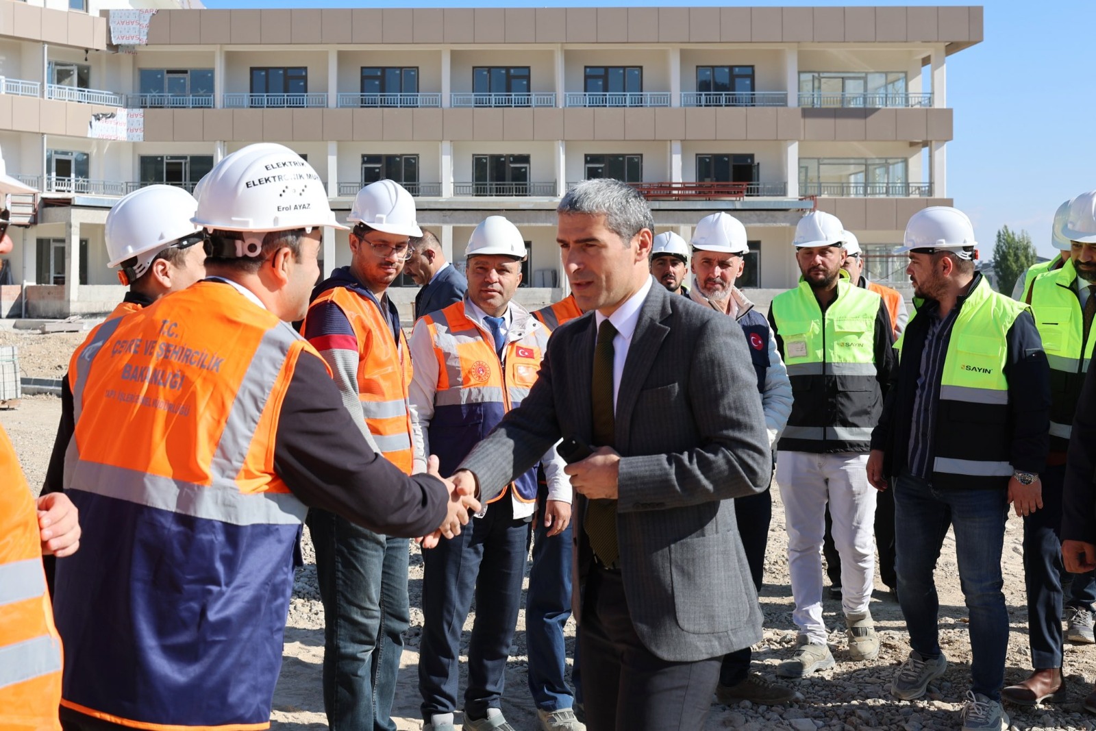 Vali Aktaş’tan devam eden yatırımlara inceleme