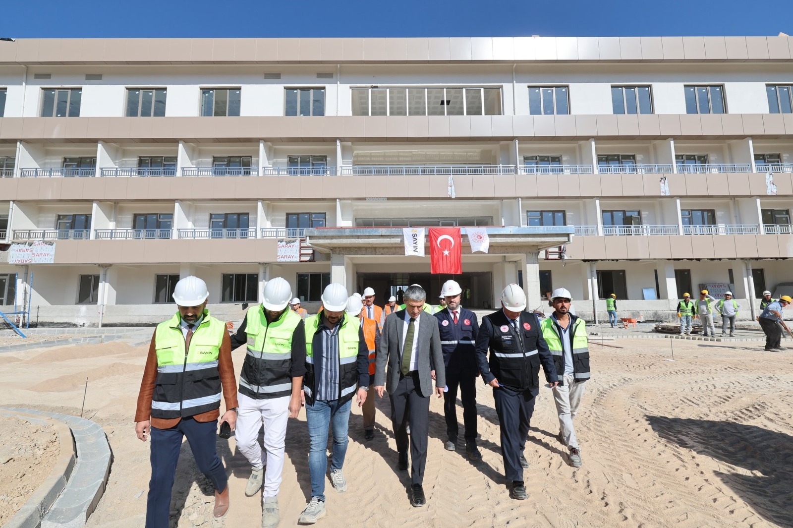 Vali Aktaş’tan devam eden yatırımlara inceleme