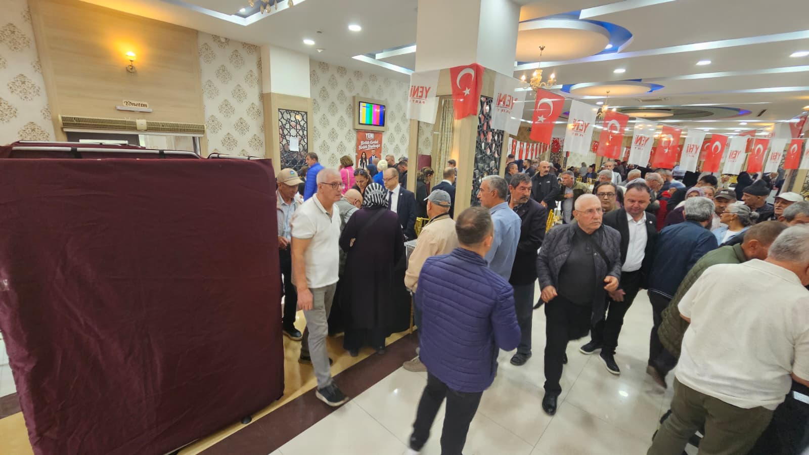 Yeni Parti merkez ilçede ön seçim heyecanı